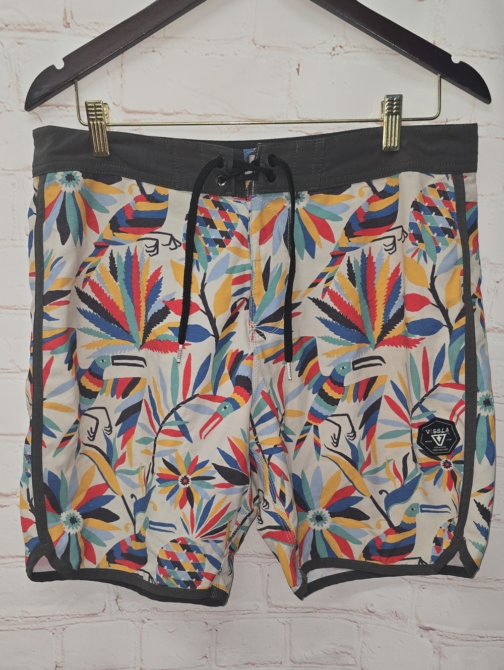  Vissla Aloha Amigo Mens Boardshorts Size 32
